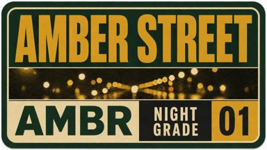 Amber Street film box art